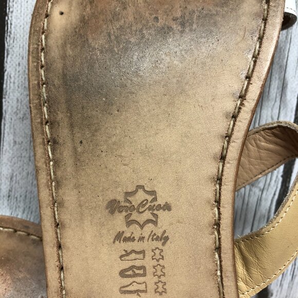 Capri Pride Handmade Leather Sandals Size 9 - Picture 6 of 6